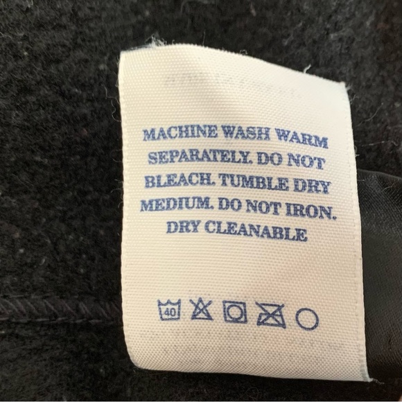 Helly Hansen Mens Black Fleece Jacket Sz L - Picture 6 of 8